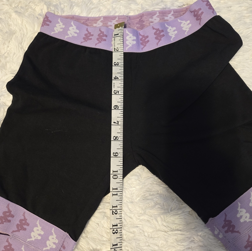Kappa Set Top/Leggings Women's Size Small Color Black/Purple - Picture 6 of 9